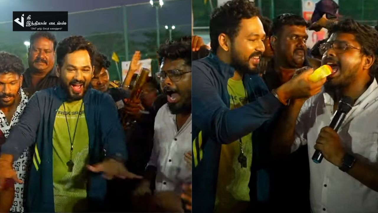 படப்பிடிப்பில் பிறந்தநாளை கொண்டாடிய HIPHOP ஆதி