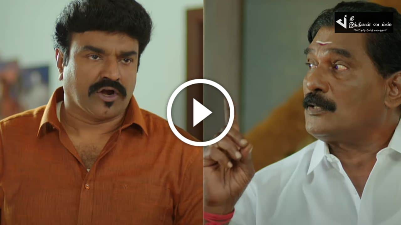 நேருக்கு நேர் மோதும் AGS மற்றும் ஞானம்… எதிர்நீச்சல் ப்ரோமோ