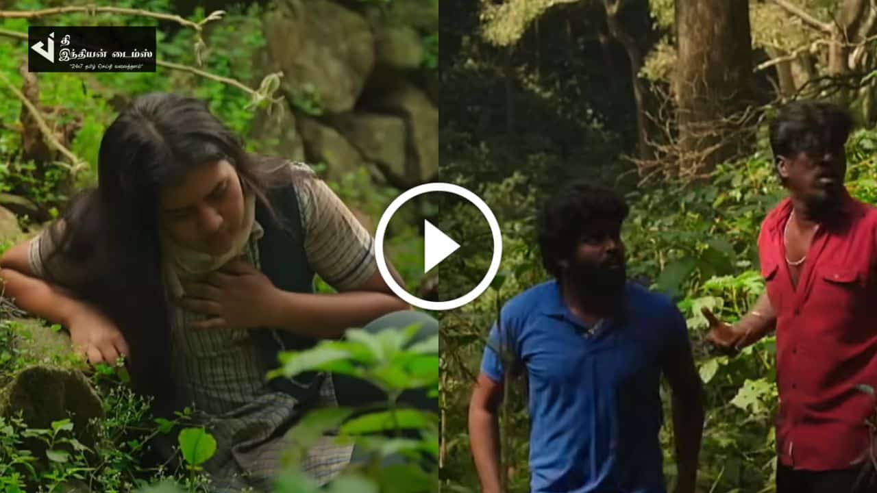 தப்பித்த தர்ஷினியை தேடும் ரவுடிகள்.. பரபரப்பான எதிர்நீச்சல் ப்ரோமோ