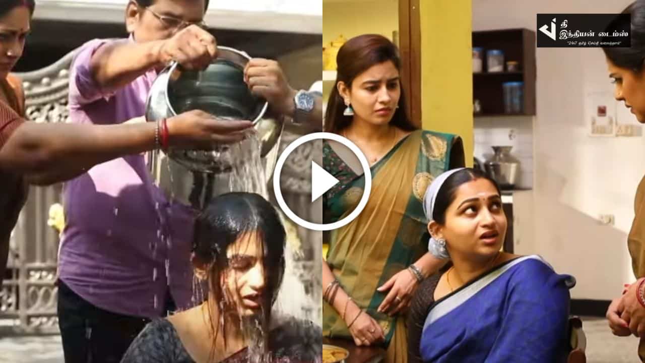 சிறையிலிருந்து வீட்டிற்கு வந்த சரஸ்வதி.. தமிழும் சரஸ்வதியும் ப்ரோமோ