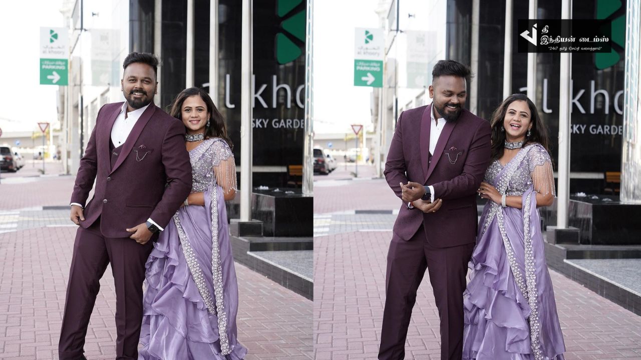 துபாயை கலக்கும் குக் வித் கோமாளி மணிமேகலை