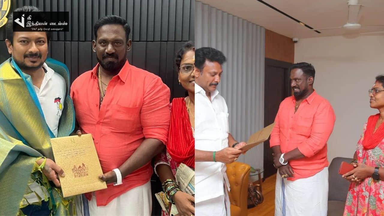 மகள் திருமணத்திற்கு அழைப்பிதழ் வைக்க தொடங்கிய ரோபோ சங்கர்