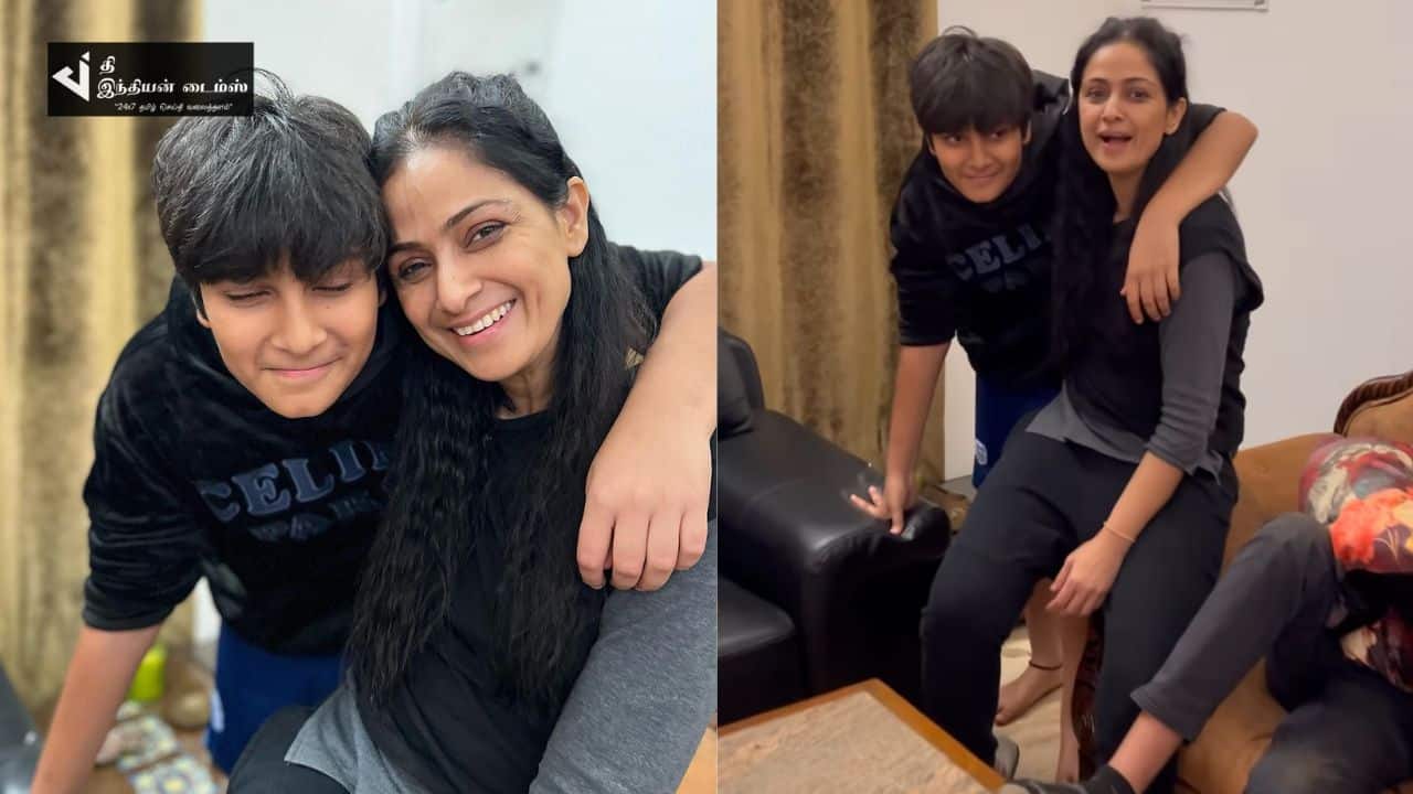 நடிகை SIMRAN குடும்பத்துடன் WEEK END கொண்டாட்டம்