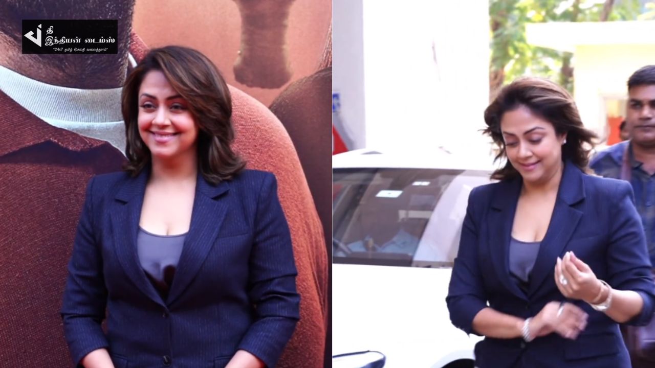 கோட் சூட்டில் பாலிவுட்டை கலக்கும் நடிகை Jothika புகைப்படங்கள்