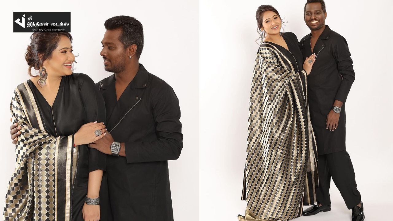 மனைவி Priya உடன் புகைப்படம் எடுத்துக்கொண்ட Atlee