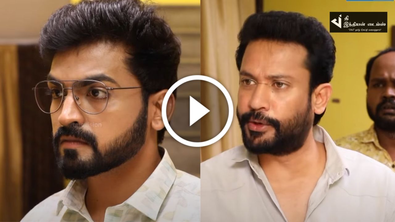 அறிவு இருக்காடா உனக்கு.. தம்பியை திட்டிய தமிழ்.. தமிழும் சரஸ்வதியும் ப்ரோமோ