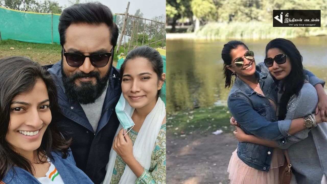 அப்பா தங்கையுடன் ஊட்டியில் விடுமுறையில் நடிகை வரலக்ஷ்மி சரத்குமார்