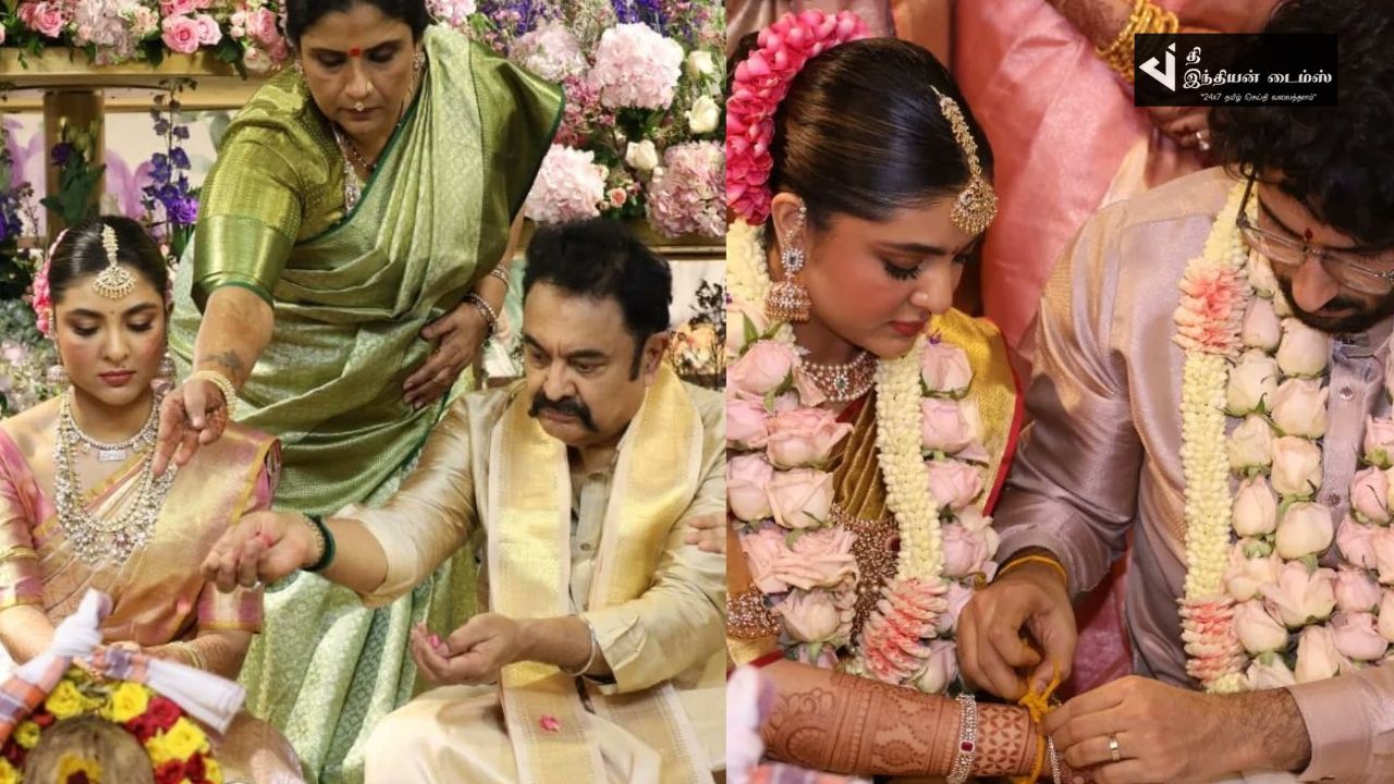 பிரபல நடிகை ஸ்ரீ ப்ரியாவின் மகள் திருமண புகைப்படங்கள்