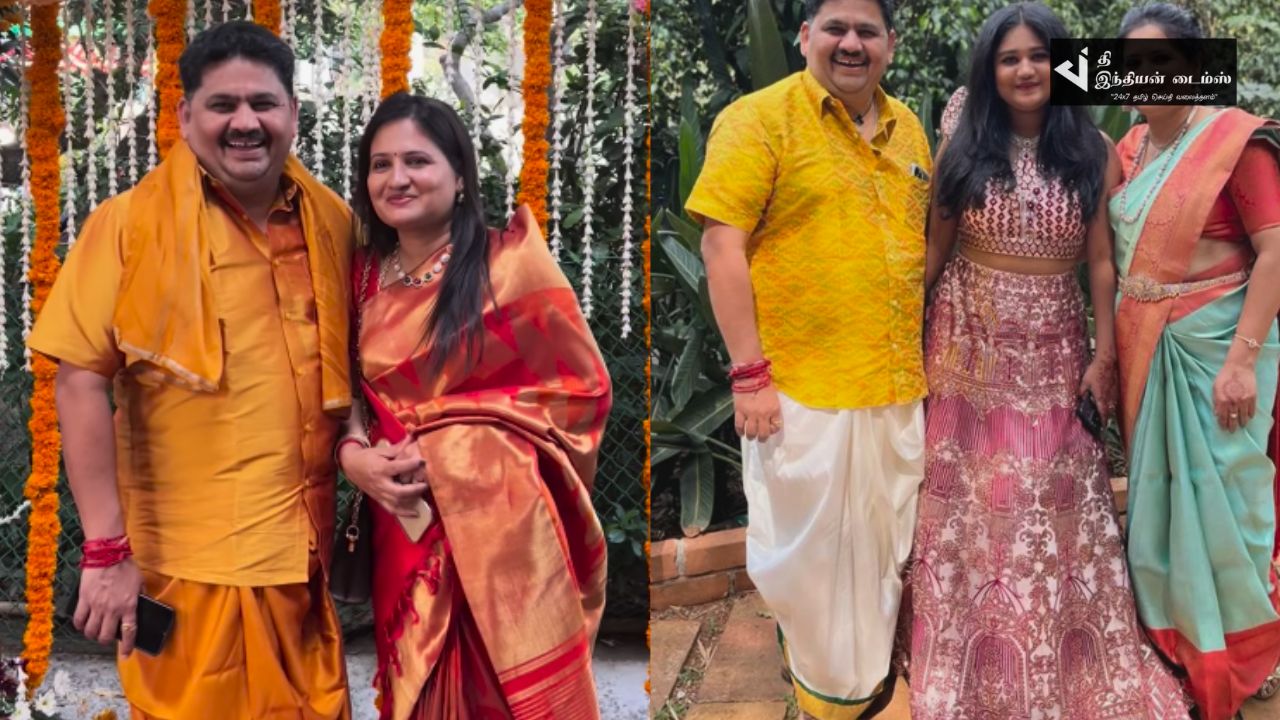 22வது திருமண நாளை கொண்டாடும் CHEF வெங்கடேஷ் பட் குடும்ப புகைப்படங்கள்