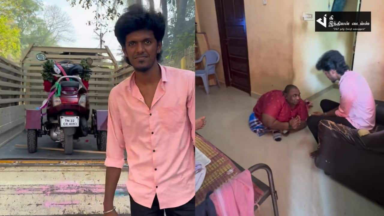 மாற்றுத்திறனாளிக்கு பைக் வாங்கி கொடுத்த KPY பாலா