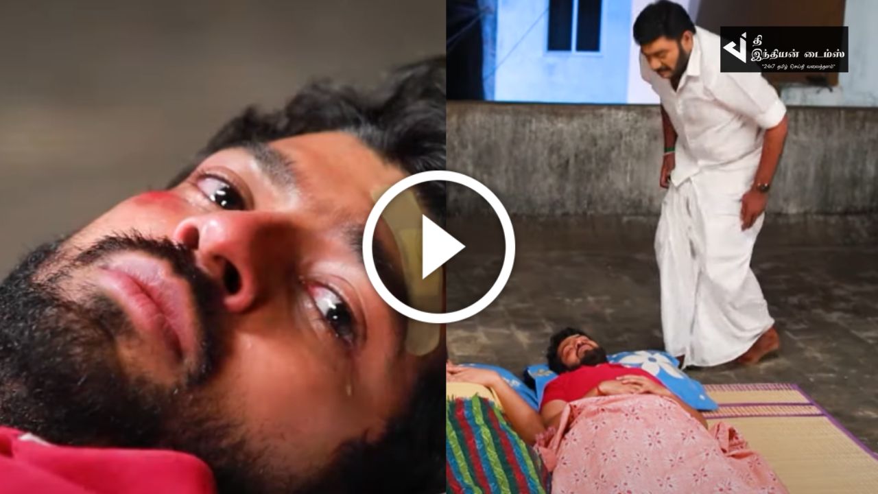 தூங்கிய கதிர் அருகே அமர்ந்து பாசத்தில் அழுத பாண்டி… அதனை பார்த்த கதிர்… பாண்டியன் ஸ்டோர்ஸ் ப்ரோமோ