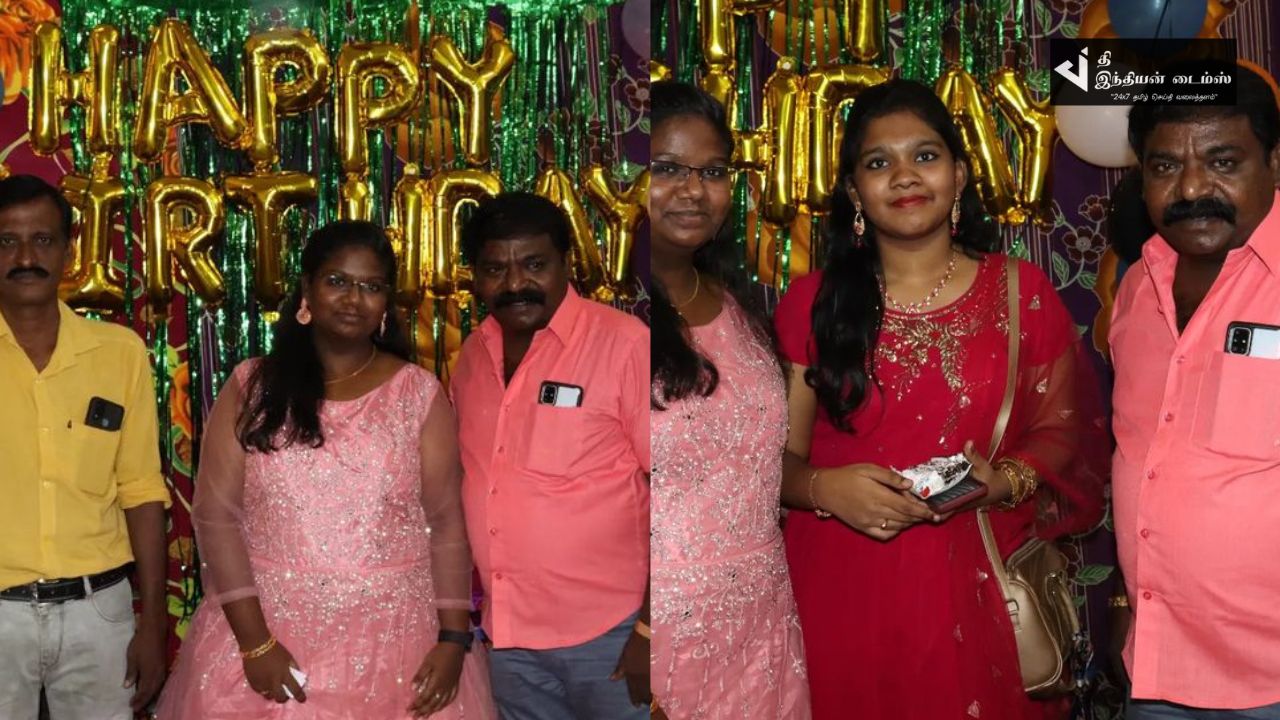 மகளின் பிறந்தநாளை பிரம்மாண்டமாக கொண்டாடிய இமான் அண்ணாச்சி