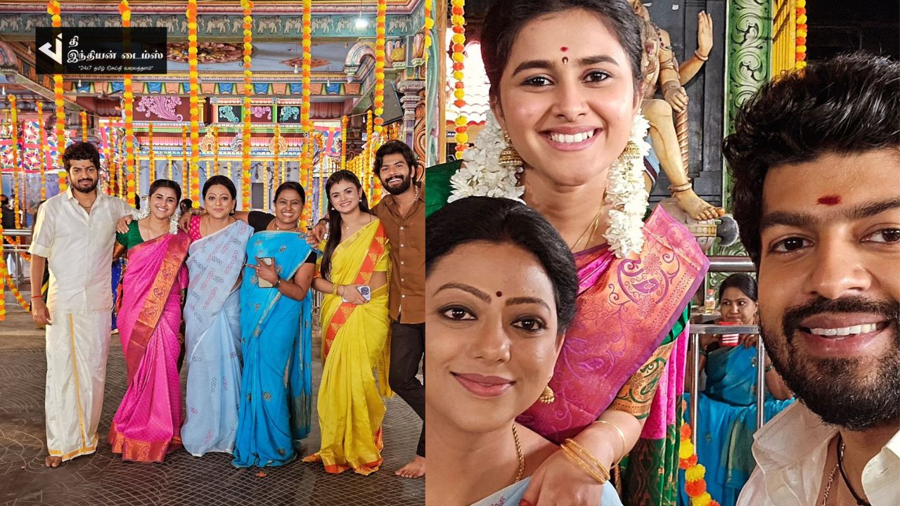 பாக்கியலட்சுமி பாண்டியன் ஸ்டோர்ஸ் படப்பிடிப்பு புகைப்படங்கள்