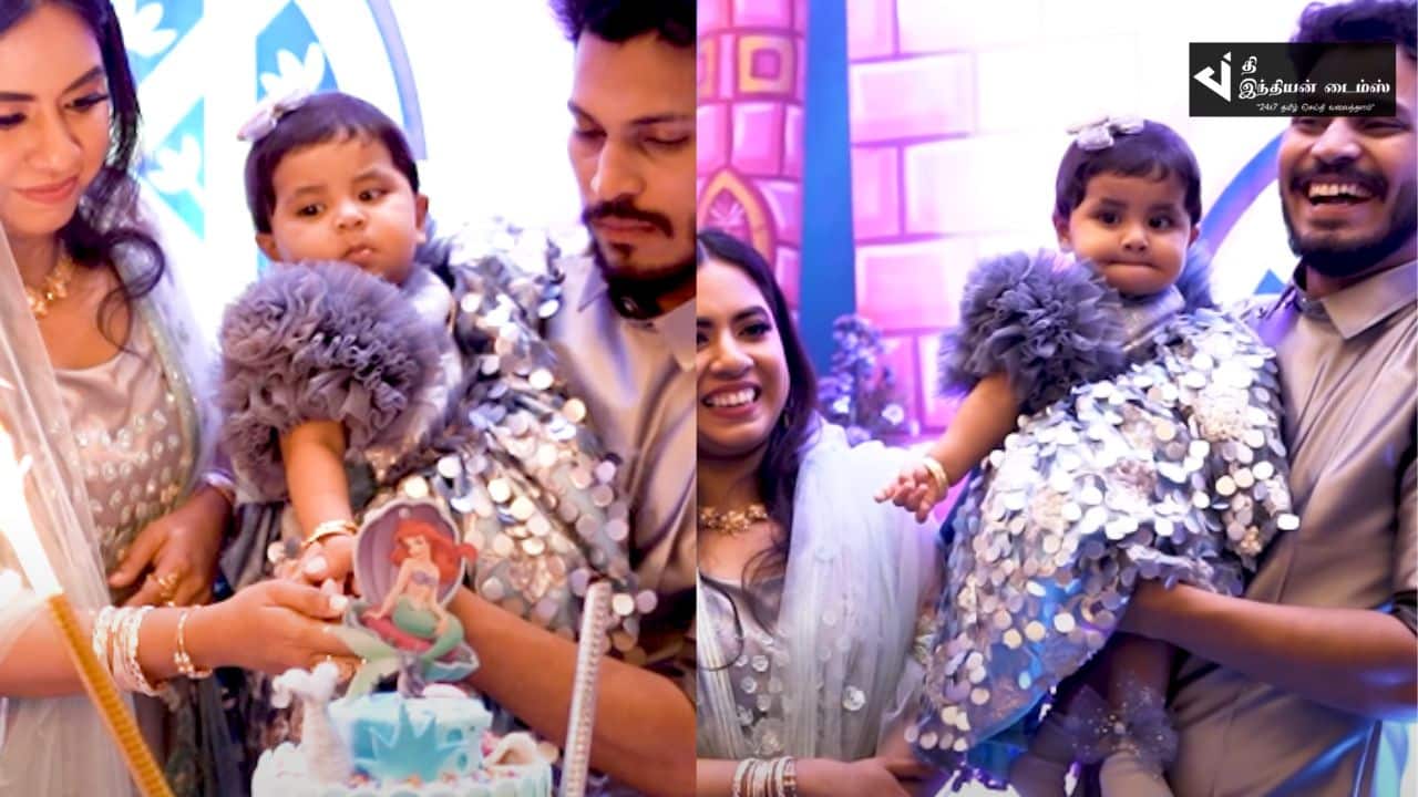 குக் வித் கோமாளி குரேஷி மகளின் முதல் பிறந்தநாள் கொண்டாட்ட புகைப்படங்கள்