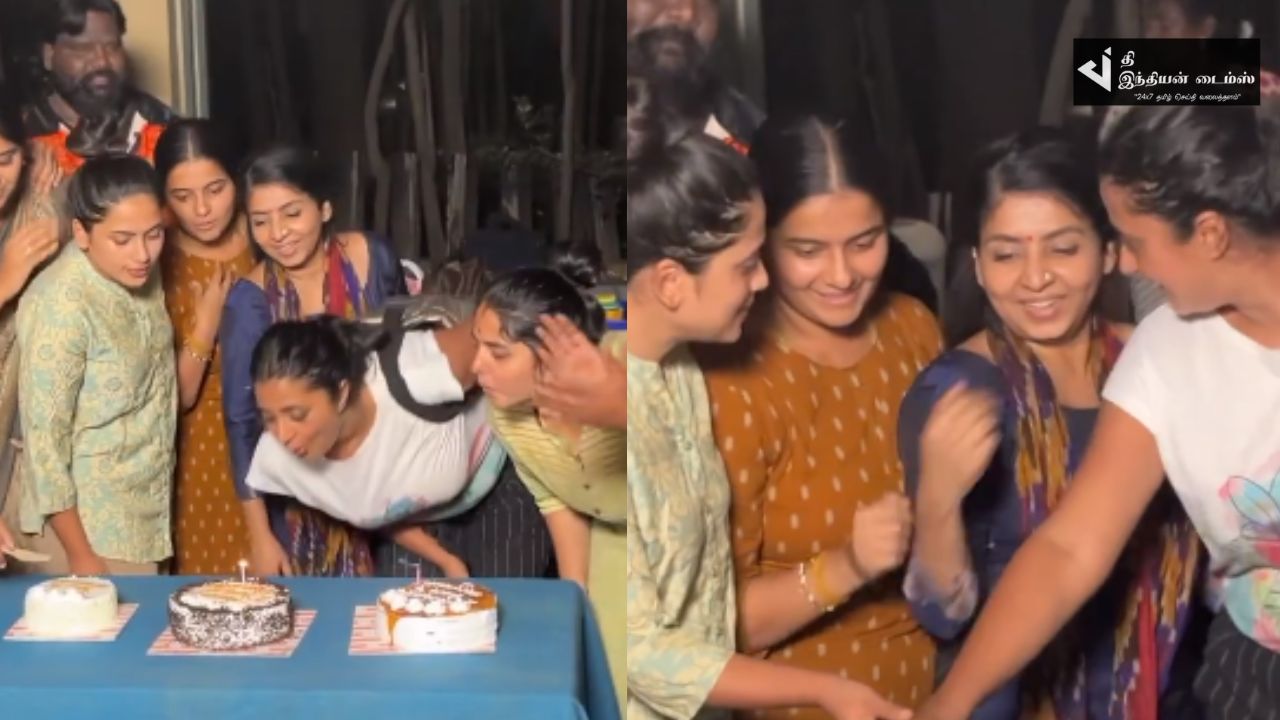 2ஆண்டுகளை கடந்த எதிர்நீச்சல் சீரியல்.. கொண்டாடிய படக்குழுவினர்