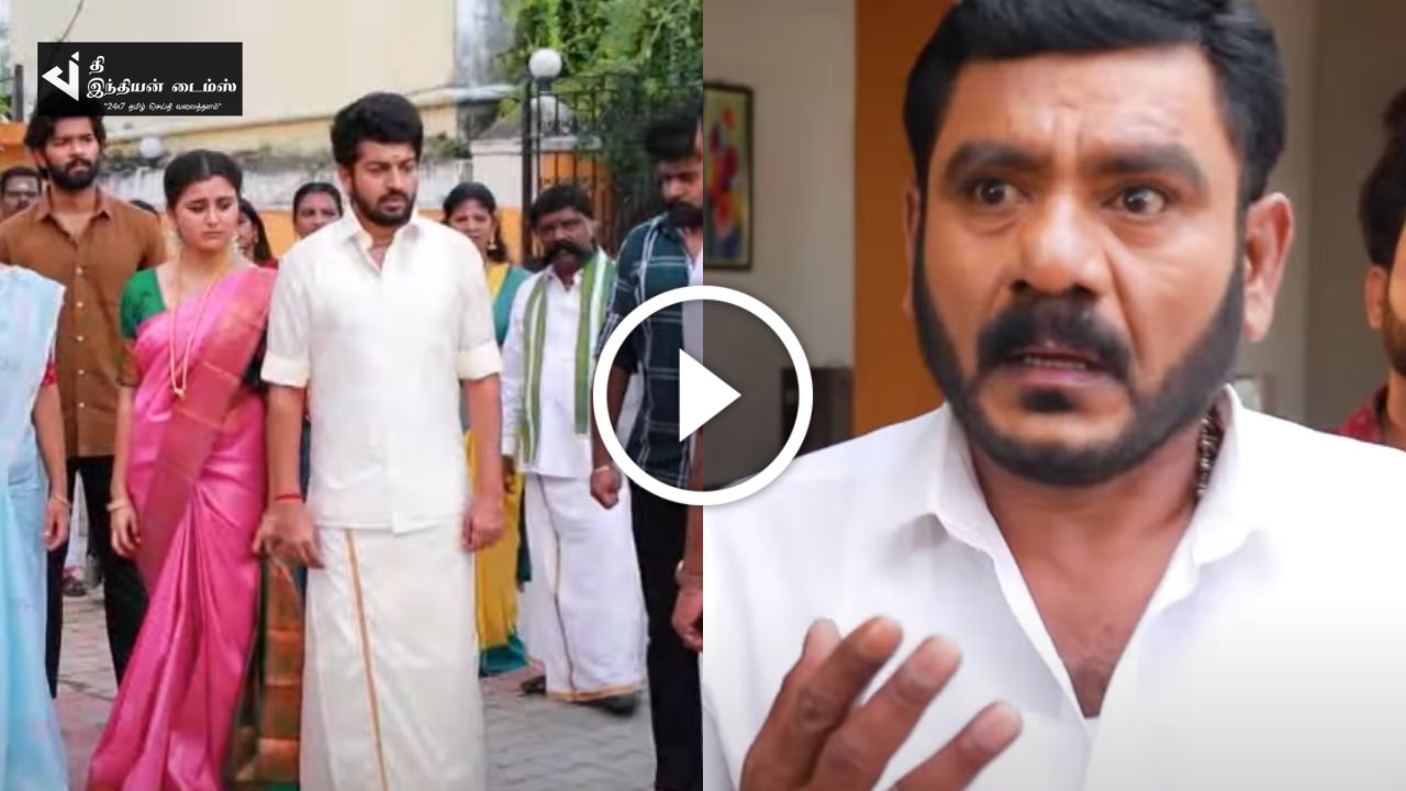 கதிர் ராஜி திருமணம்… இரண்டு வீட்டிற்கும் வெடித்த சண்டை… மகாசங்கமம் ப்ரோமோ