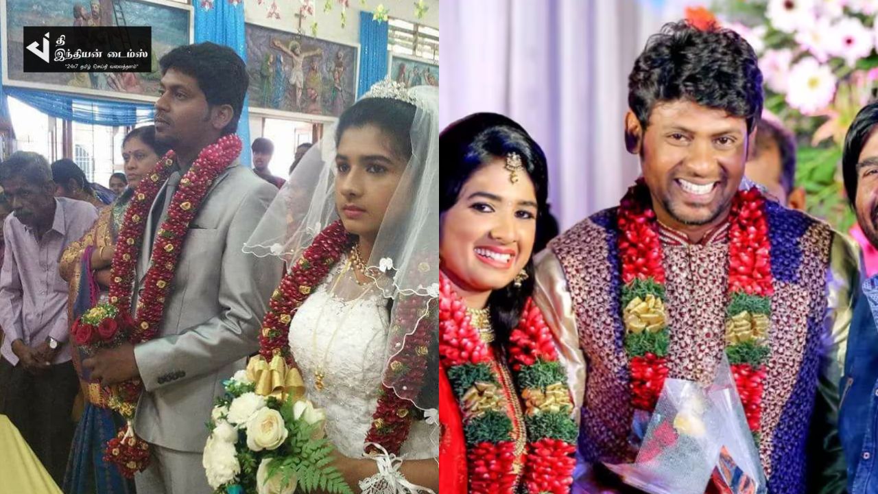 7வது திருமண நாளை கொண்டாடும் நடிகர் ரியோ ராஜ் திருமண புகைப்படங்கள்