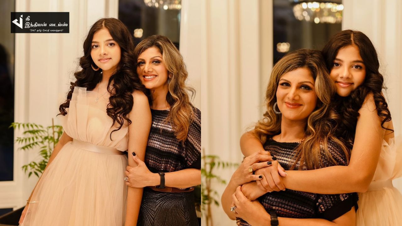 தனது முதல் மகளுடன் நடிகை ரம்பா எடுத்துக்கொண்ட புகைப்படங்கள்