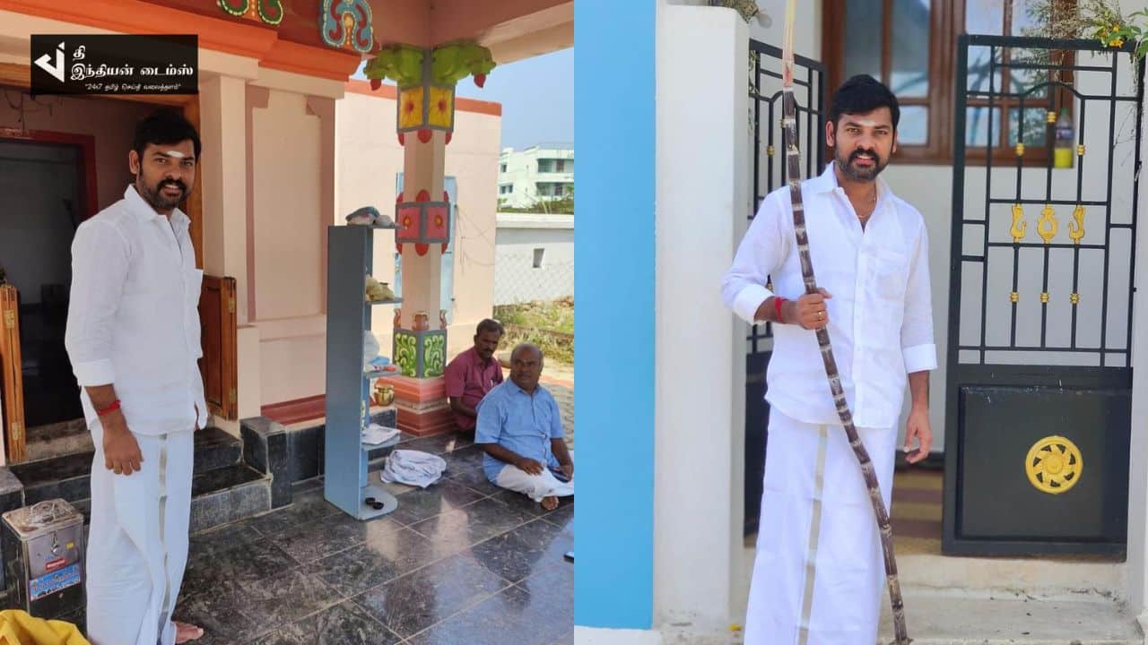 நடிகர் விமல் வீட்டு பொங்கல் கொண்டாட்ட புகைப்படங்கள்