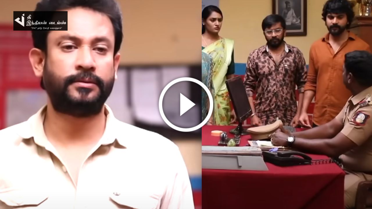 தமிழிடம் இருந்து தப்பித்து வந்த அர்ஜுன் போலீசில் சரண்… தமிழும் சரஸ்வதியும் ப்ரோமோ