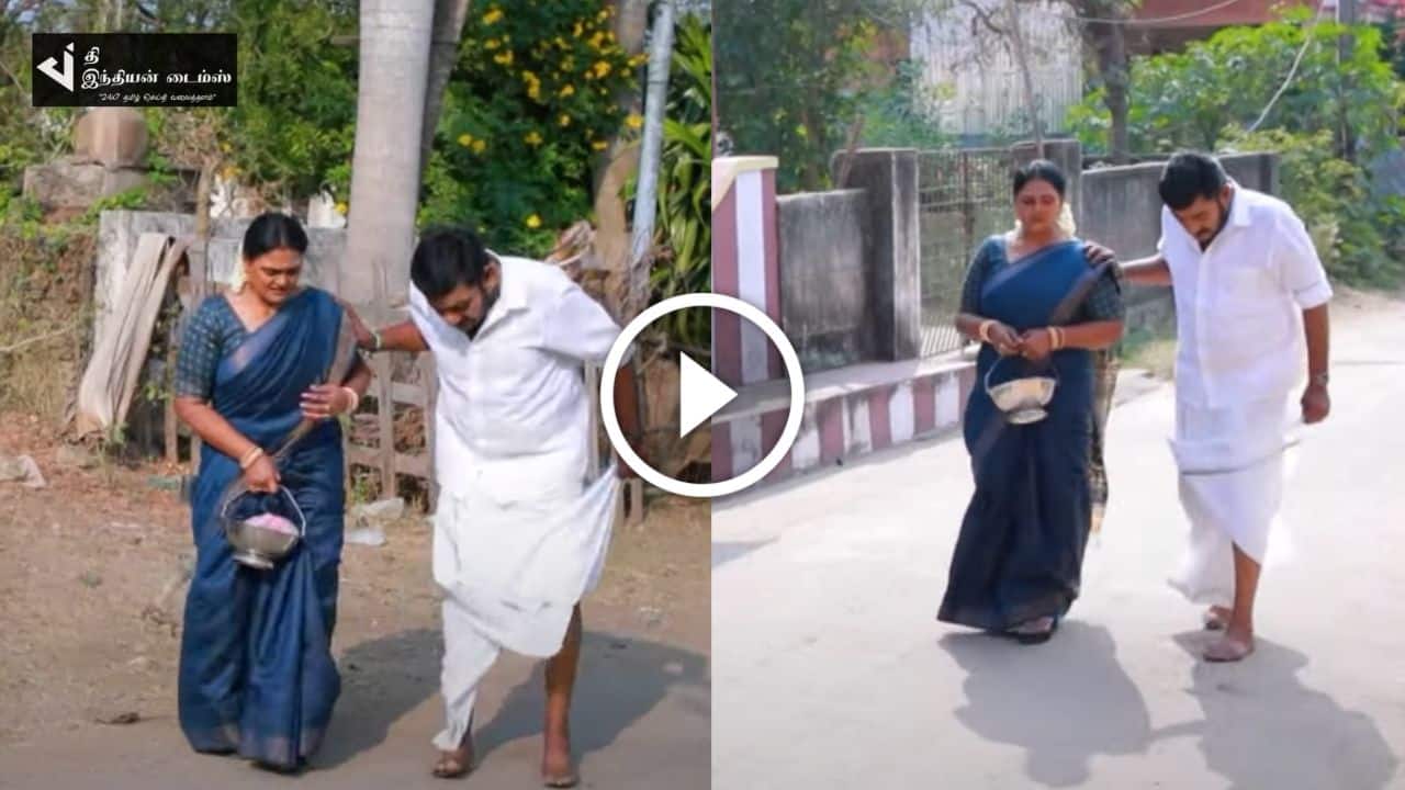 செருப்பு போடமாட்டேன் என சபதம் போட்டு படாதபாடு படும் பாண்டி… பாண்டியன் ஸ்டோர்ஸ் 2 ப்ரோமோ