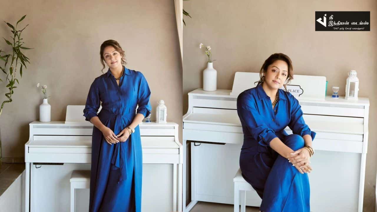 கியூட்டான புகைப்படங்கள் வெளியிட்ட நடிகை ஜோதிகா