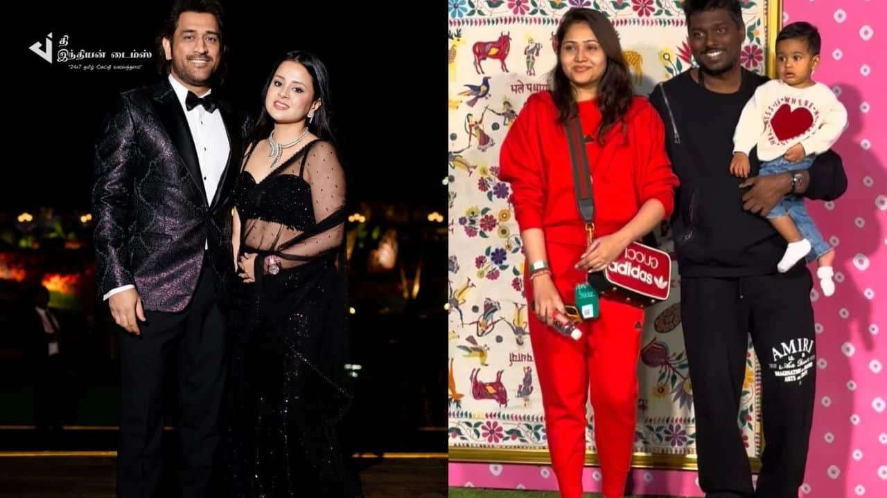 அம்பானி இல்ல திருமண விழாவில் கலந்துகொண்ட பிரபலங்கள்