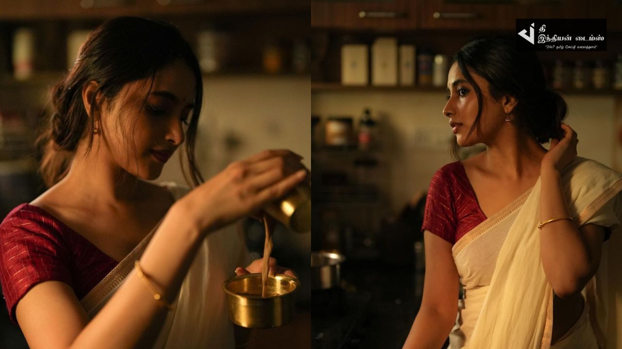 நடிகை பிரியங்கா மோகனின் ஹோம்லி புகைப்படங்கள்