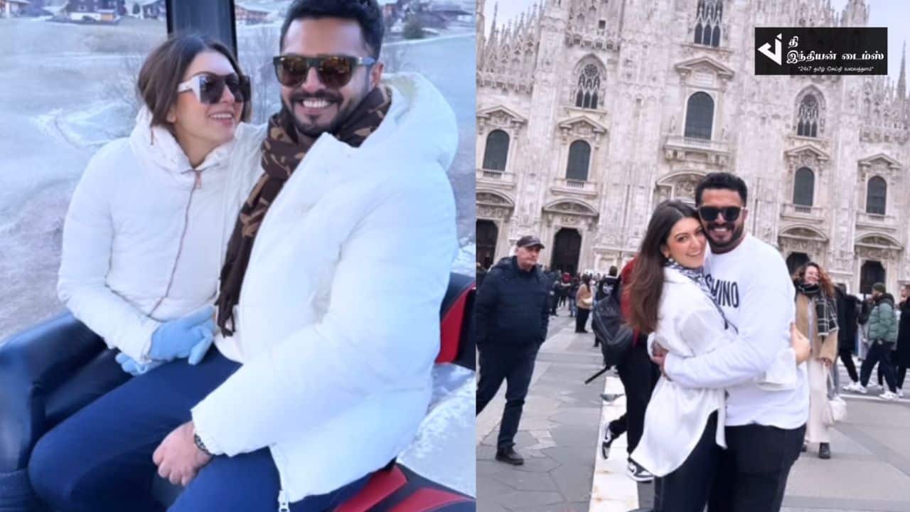 கணவருடன் HONEYMOON-ல் பயங்கர ROMANCE செய்யும் ஹன்சிகா