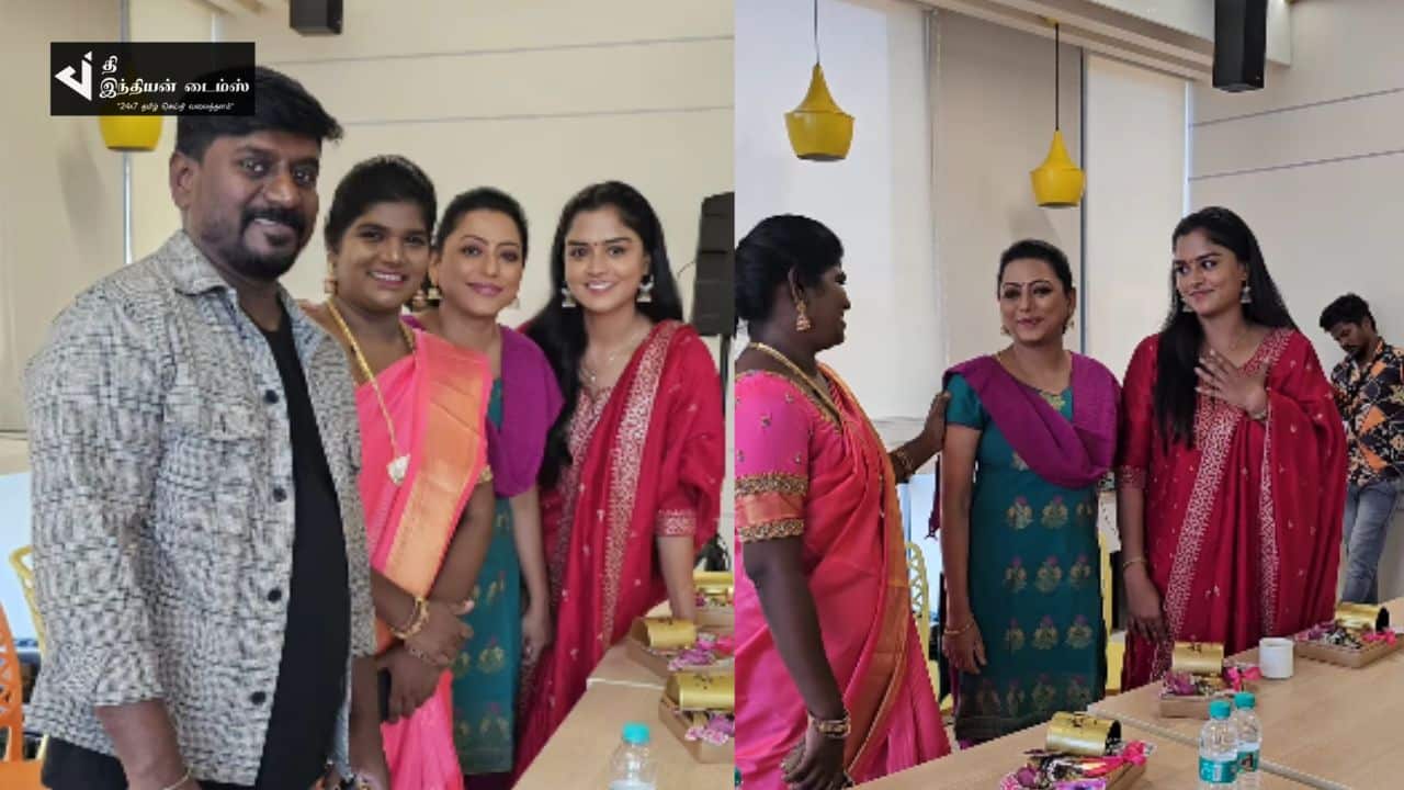 மகளிர் தினத்தை கொண்டாடிய பாக்கியலட்சுமி சீரியல் நாயகி சுசித்ரா