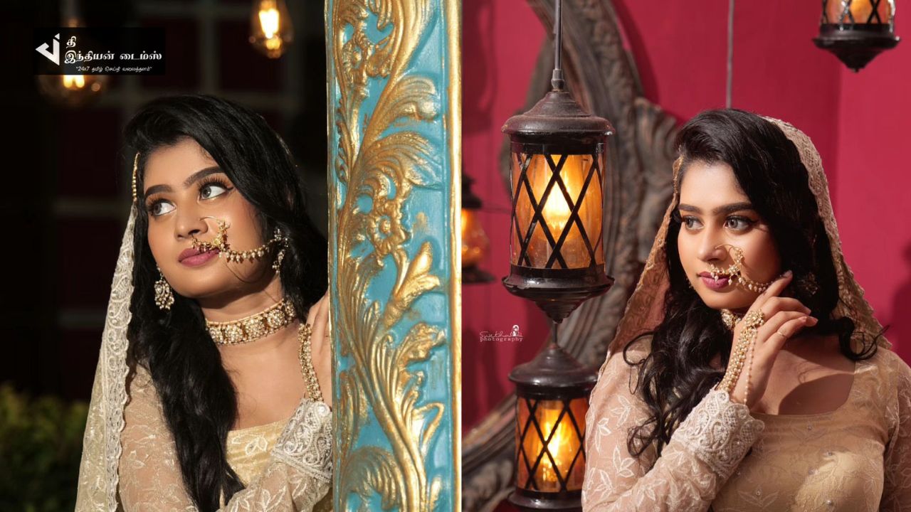 ஷாஜஹானின் மும்தாஜ் போல மாறிய BIGGBOSS ஜனனி புகைப்படங்கள்