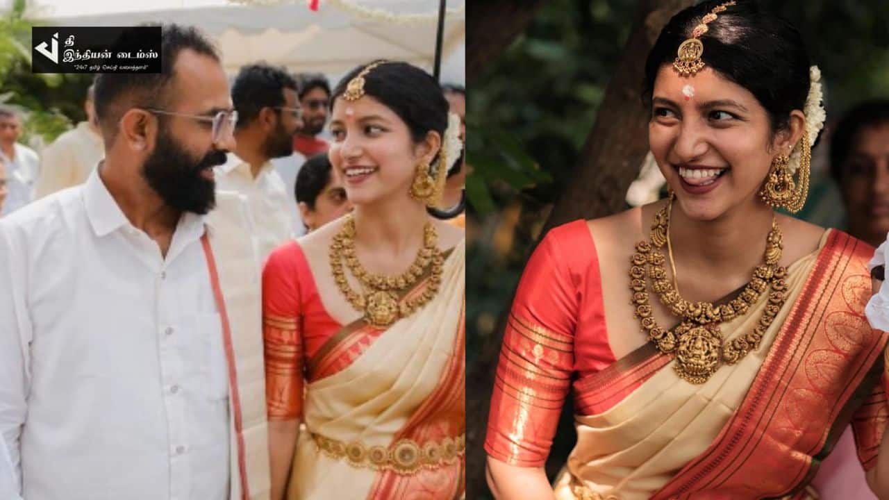 GOOD NIGHT பட நாயகிக்கு கோலாகலமாக நடந்த திருமணம்