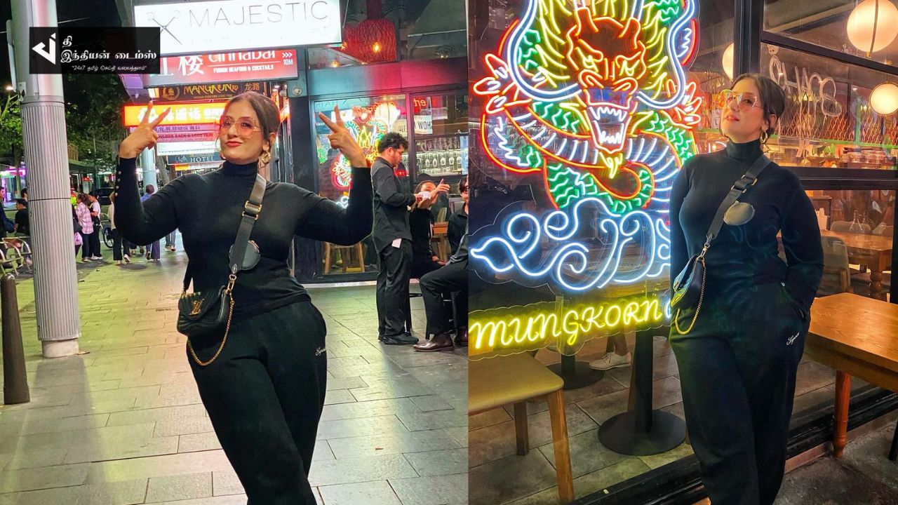 வெளிநாட்டில் மாஸ் காட்டும் பம்பாய் பட நடிகை மனிஷா கொய்ராலா