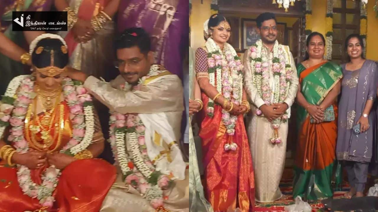 எளிமையாக நடைபெற்ற நடிகர் விவேக் மகள் திருமணத்தின் புகைப்படங்கள்