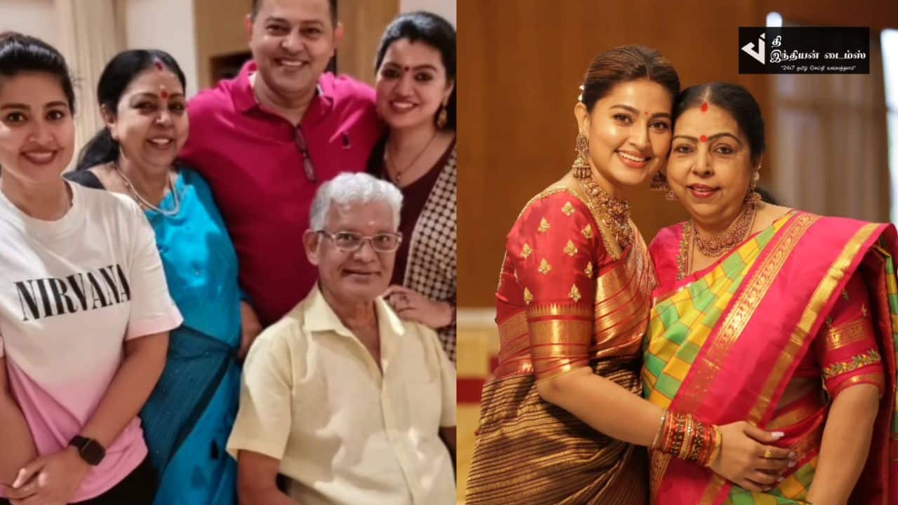 அம்மாவின் பிறந்தநாளை கொண்டாடிய சினேகாவின் அழகிய குடும்ப புகைப்படங்கள்