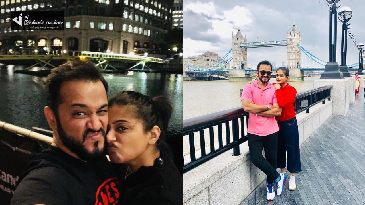 கணவருடன் வெளிநாட்டில் விடுமுறையை கொண்டாடும் நடிகை ப்ரியாமணி