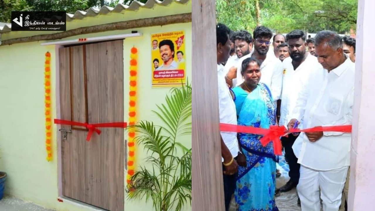 7 இலவச வீடுகளை மக்களுக்கு கட்டி கொடுத்த நடிகர் விஜய்