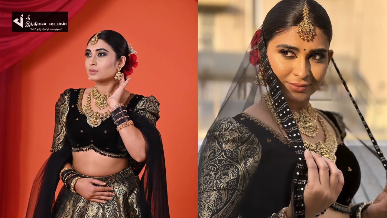 தமிழும் சரஸ்வதியும் சீரியல் மேக்னாவின் கலக்கல் புகைப்படங்கள்