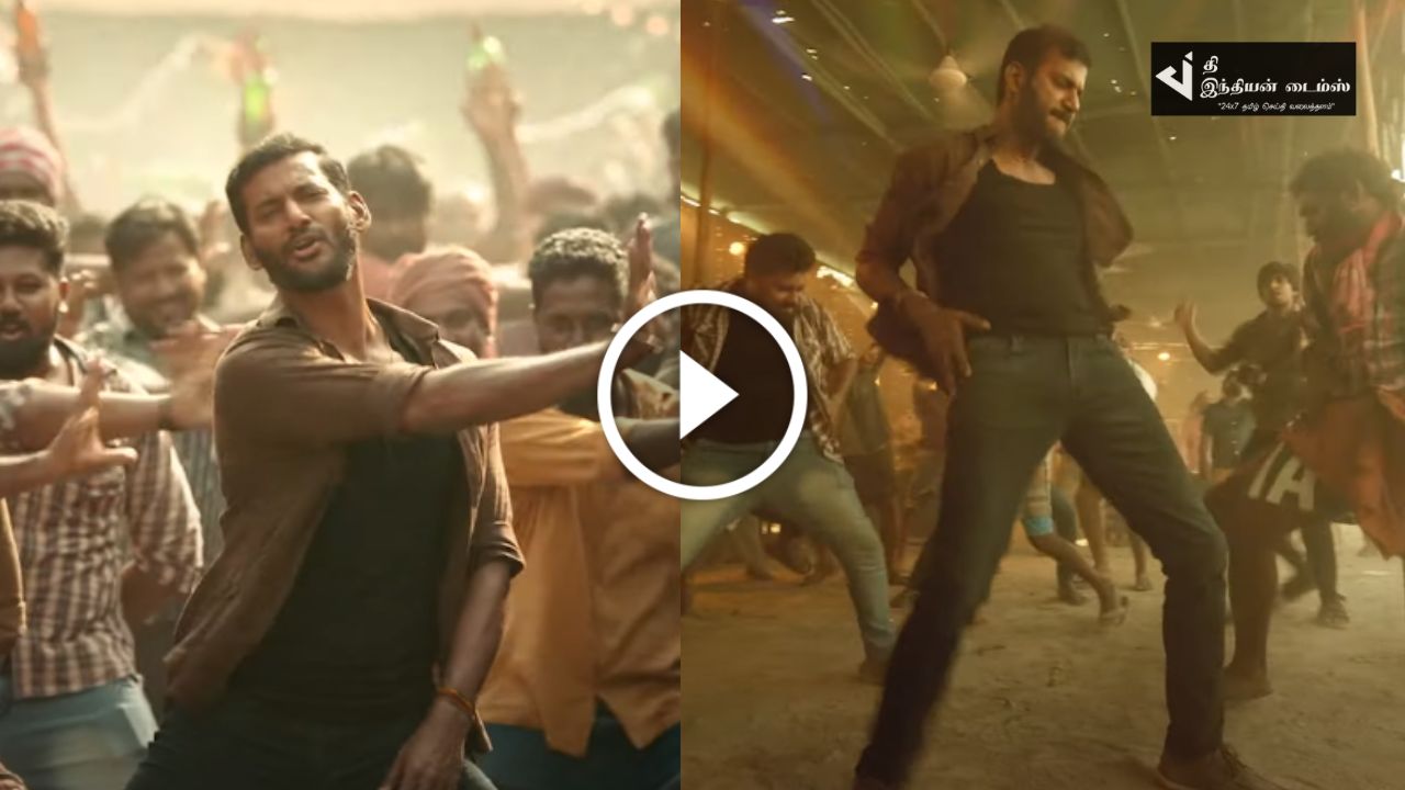 விஷால் மிரட்டும் ரத்னம் படத்தின் First Single வெளியாகியது