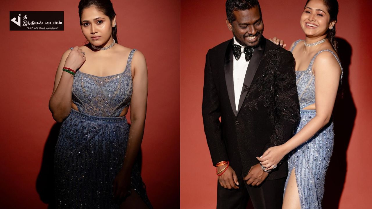 மனைவி பிரியா உடன் செம்ம மாஸான புகைப்படம் எடுத்த அட்லீ