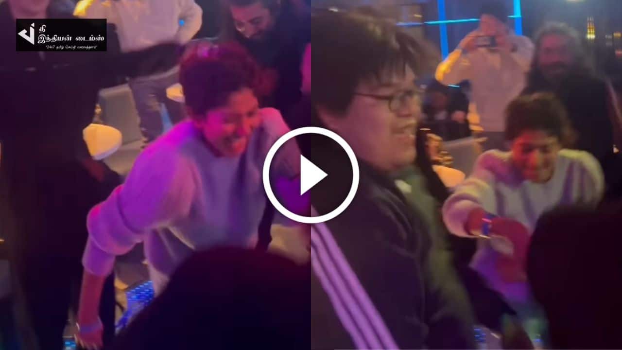 PARTY-ல் குத்தாட்டம் போட்ட நடிகை சாய் பல்லவி