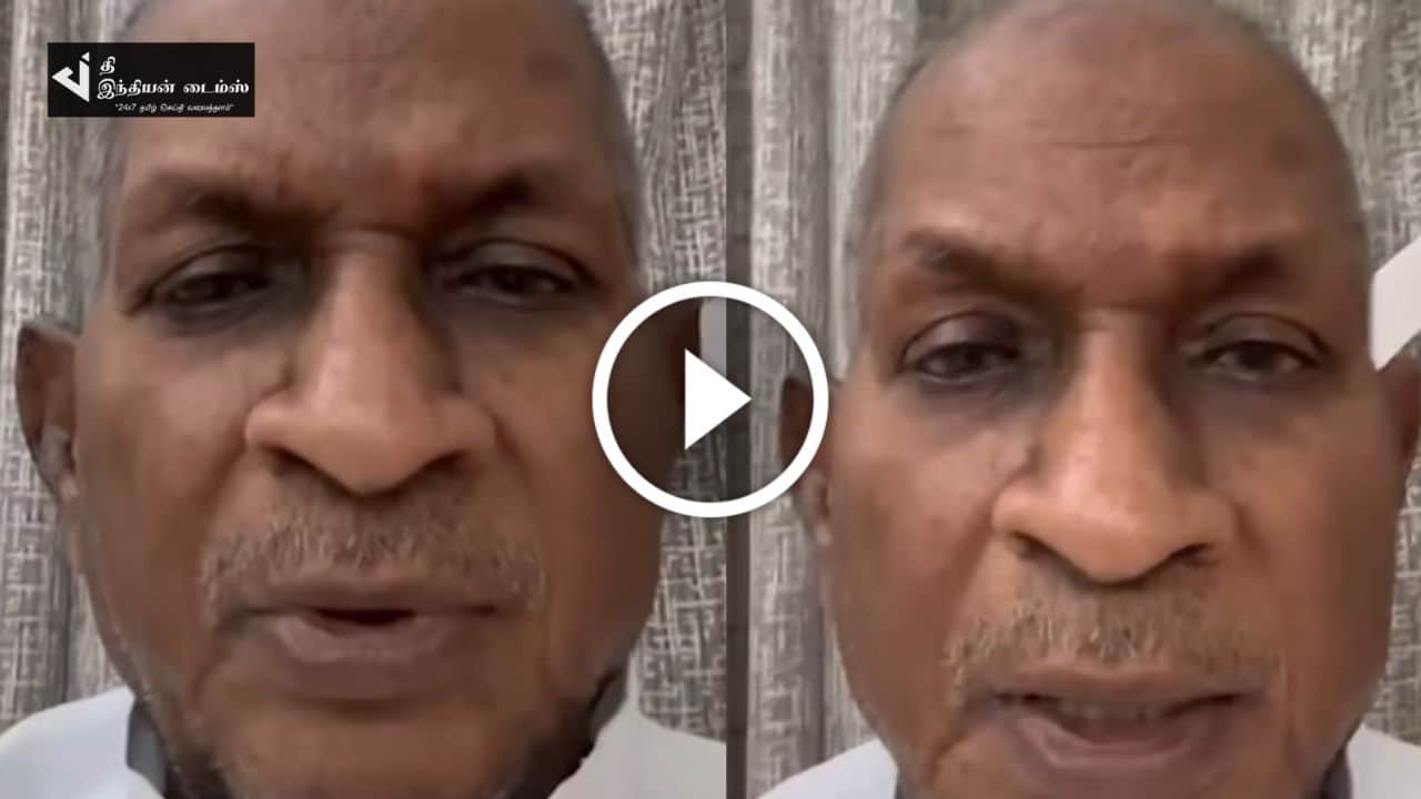 திடீரென வீடியோ வெளியிட்டு கண் கலங்கிய இளையராஜா… இதான் காரணமா