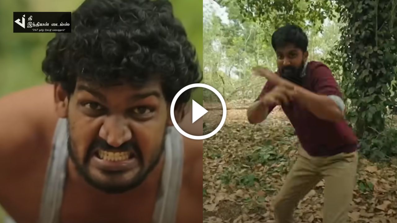 கரிகாலனுடன் பயங்கர சண்டையிடும் சக்தி… எதிர்நீச்சல் ப்ரோமோ