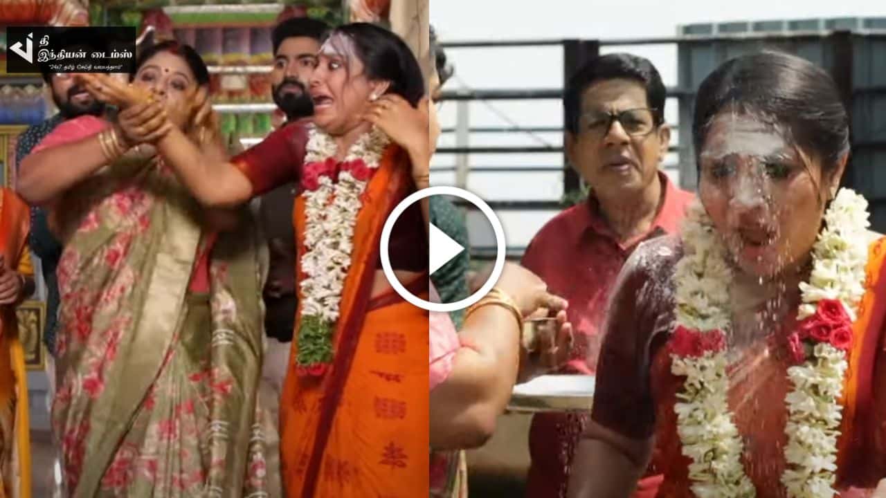 கோவிலில் ரோகிணி கையில் சூடம் ஏற்றிய விஜயா.. சிறகடிக்க ஆசை ப்ரோமோ