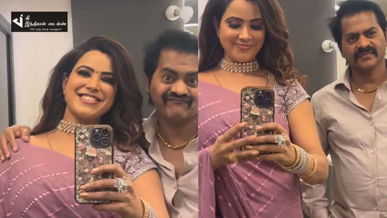 மனைவி உடன் கியூட்டான புகைப்படங்களை எடுத்துக்கொண்ட ரெடின் கிங்ஸ்லி