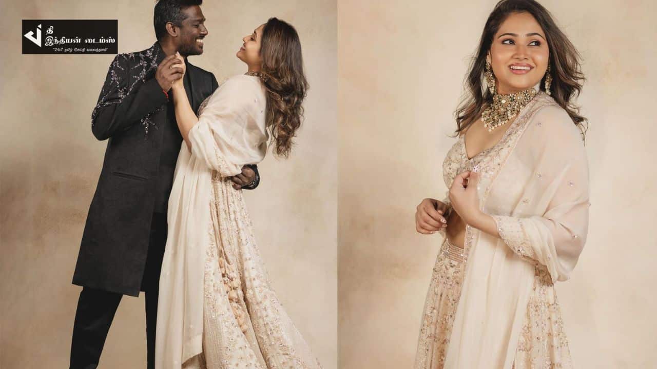 மனைவி ப்ரியா உடன் ரொமேன்டிக் புகைப்படம் எடுத்த அட்லீ