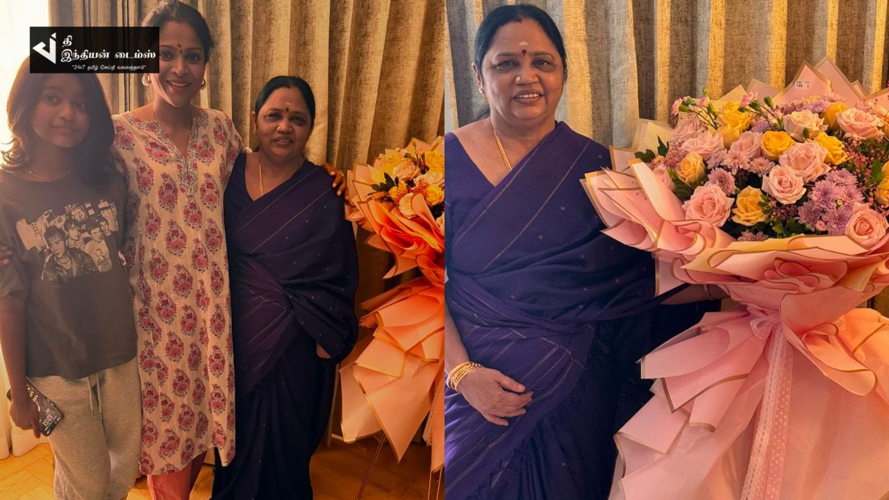 நடிகர் தனுஷ் அம்மாவின் பிறந்தநாள் கொண்டாட்டம்… பிரம்மாண்டம் செய்த முதல் மகன் செல்வராகவன்