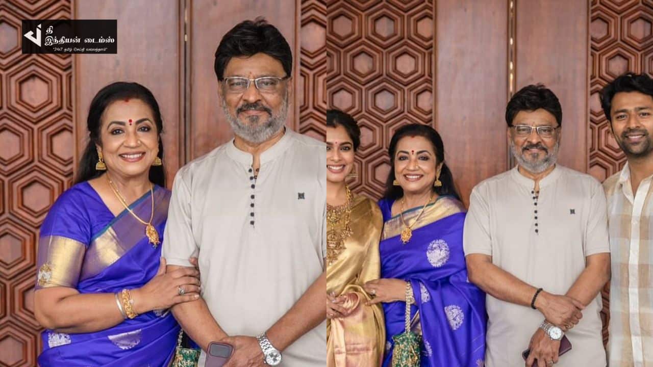 குடும்பத்துடன் தமிழ் புத்தாண்டை கொண்டாடிய இயக்குனர் பாக்கியராஜ்