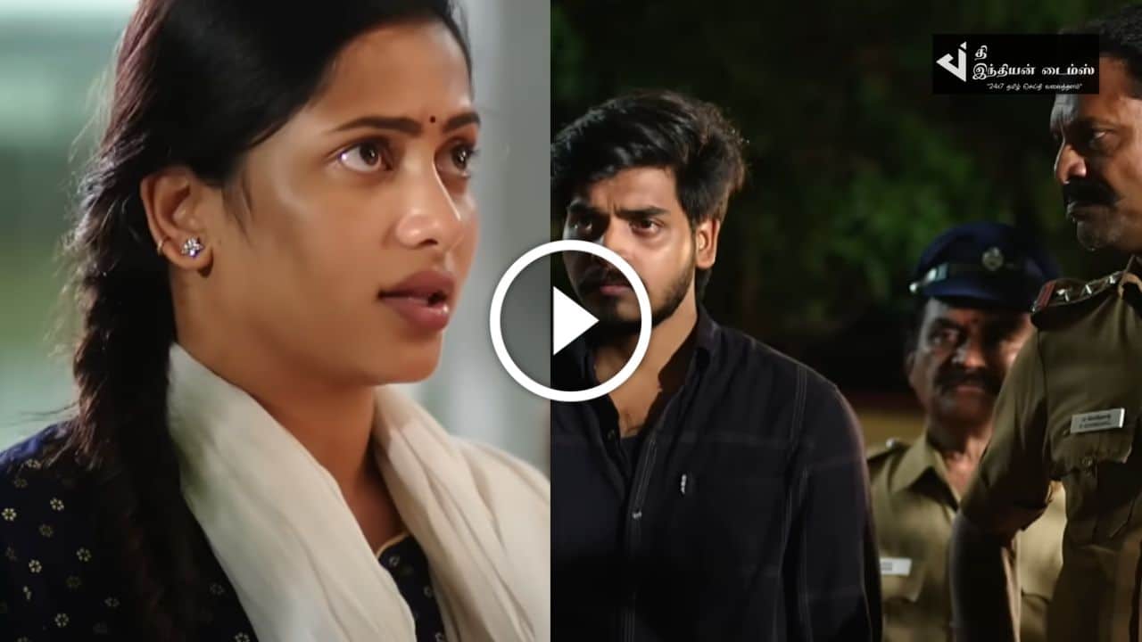 சித்தார்த் இருக்குமிடத்தை கண்டுபிடித்த போலீஸ்… எதிர்நீச்சல் ப்ரோமோ