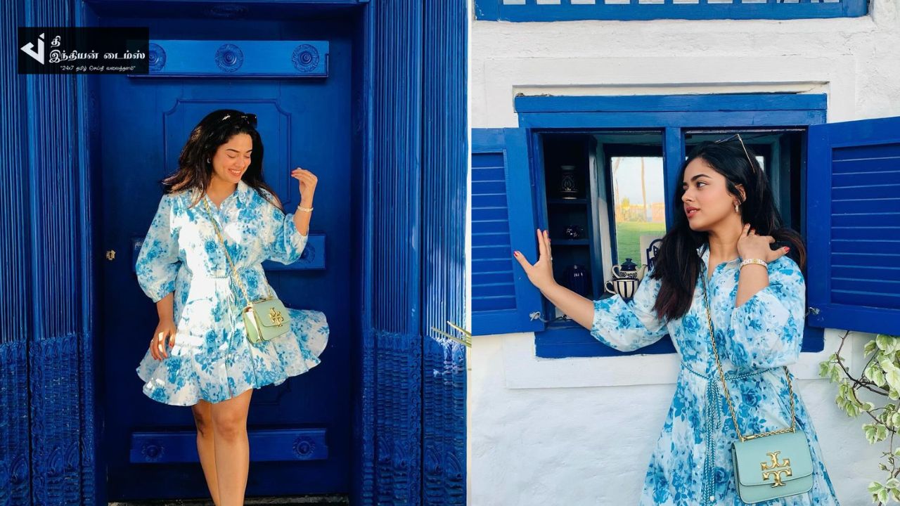 கிரீஸ் நாட்டில் விடுமுறையில் சிம்பு பட நாயகி சித்தி இத்னானி